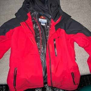 Red Omniheat Columbia Jacket